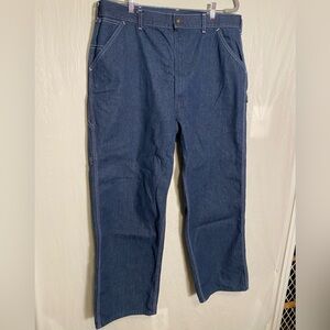True Vintage Sears Union-Made Denim Carpenter Jeans SZ 42x30